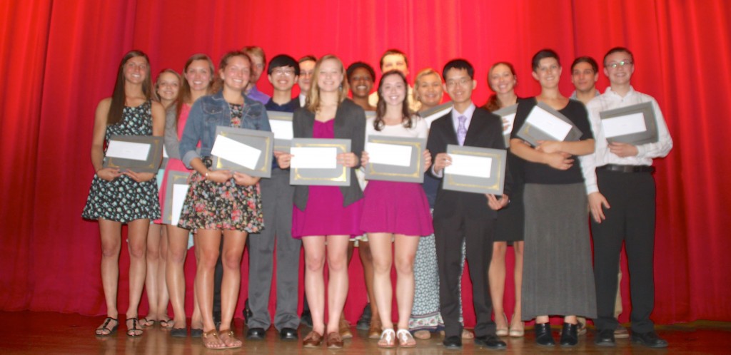 2015 FPEF Scholarship Recipients